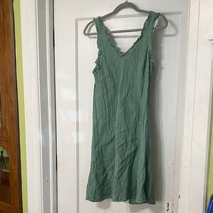LINEN DRESS